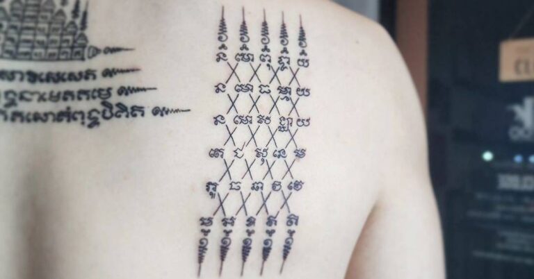 The Meaning of the Famous Hah Taew Sak Yant (5-line Sak Yant Tattoo)