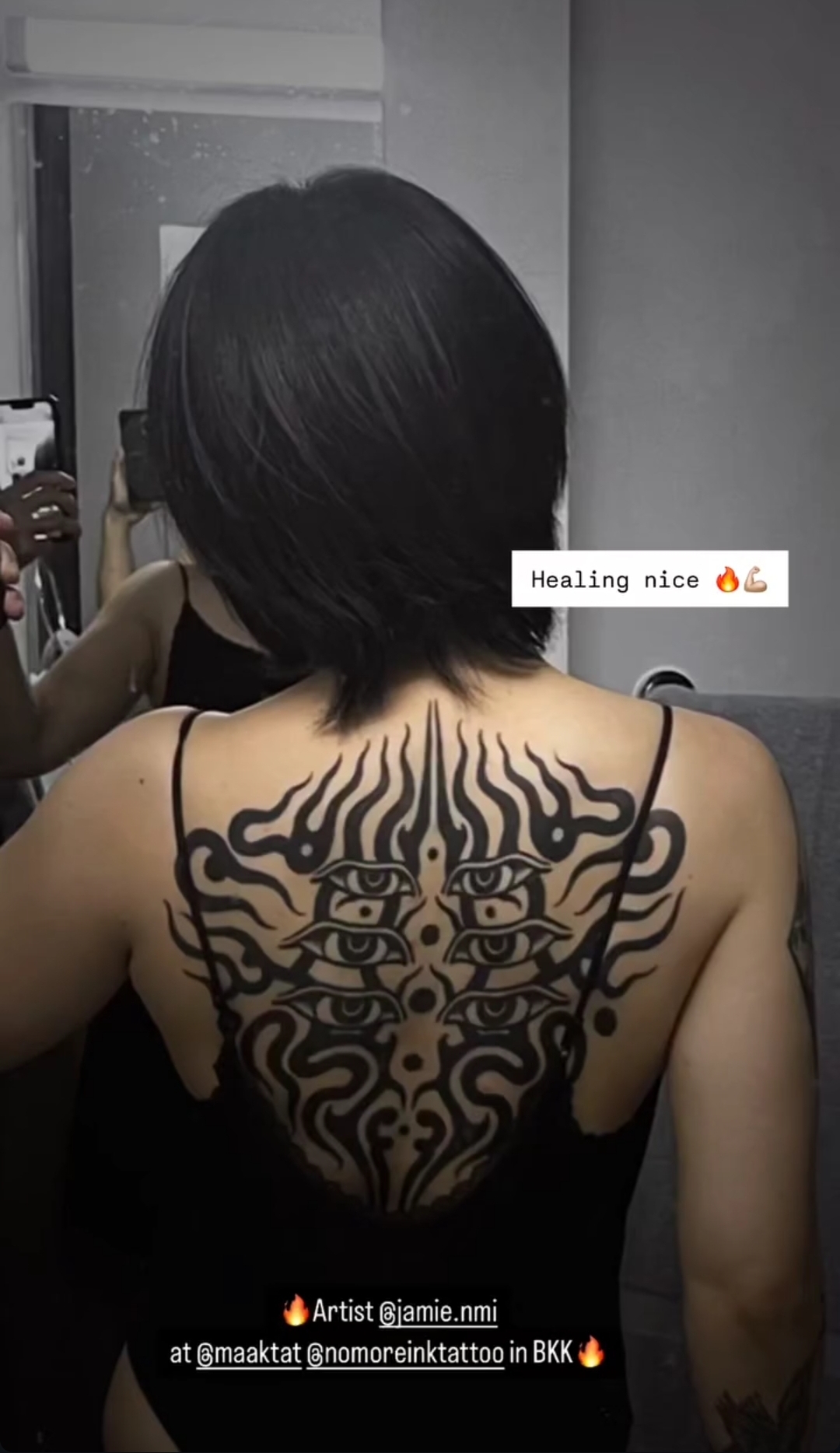 Ornamental Flames Eyes